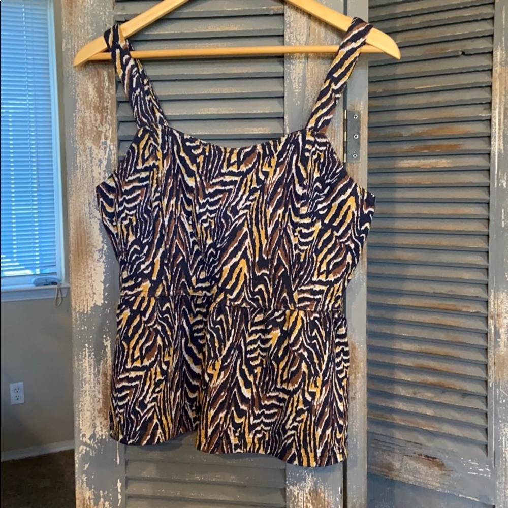 Anthropologie peplum tank